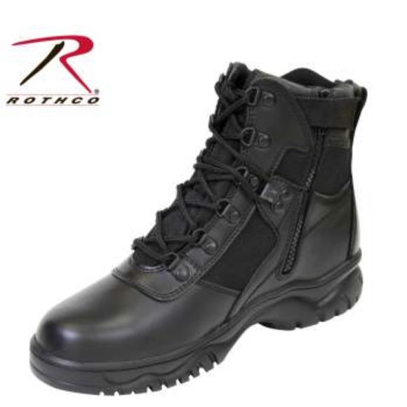 ROTHCO BLOOD PATHOGEN RESISTANT & WATERPROOF TACTICAL BOOT - 6 INCH - Picture 2 of 4